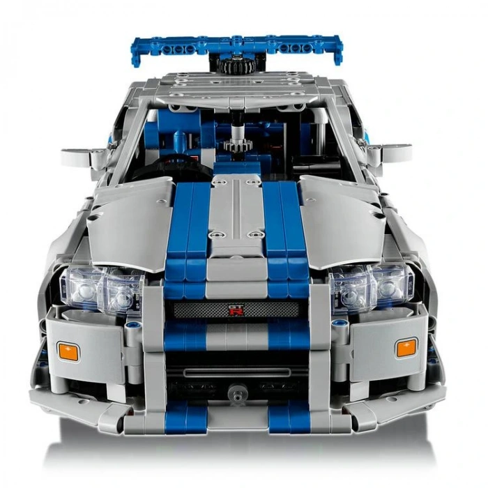 LEGO TECHNIC 42210 FAST FURIOUS NISSAN SKYLINE GT-R R34 1410 PARÇA 18+