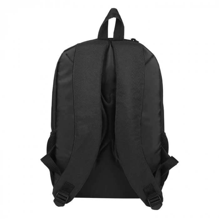 ME SLAZENGER 24026 FERMUAR DETAYLI KUMAŞ SİYAH SIRT ÇANTASI