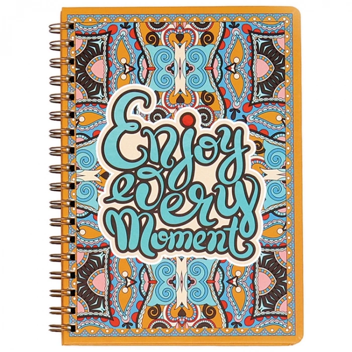 KESKİN 17X24 WALLART SPİRALLİ SERT KAPAK DEFTER 120 YP. DÜZ