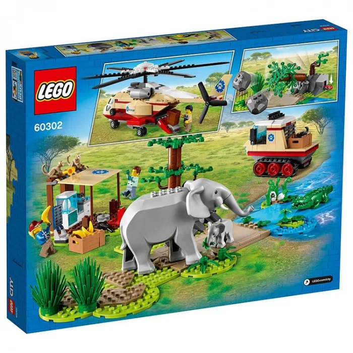 LEGO CITY 60302   WILDLIFE VAHŞİ HAYVAN KURTARMA OPARASYONU - 6332493