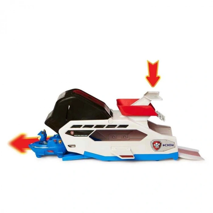 SPIN MASTER 6065308 PAW PATROL AQUA PUPS BALİNA DEVRİYESİ EKİP ARACI FİGÜR OYUN SETİ