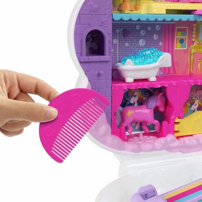 POLLY POCKET HKV51 4+ TEK BOYNUZLU ATIN GÖKKUŞAĞI SALONU 4+