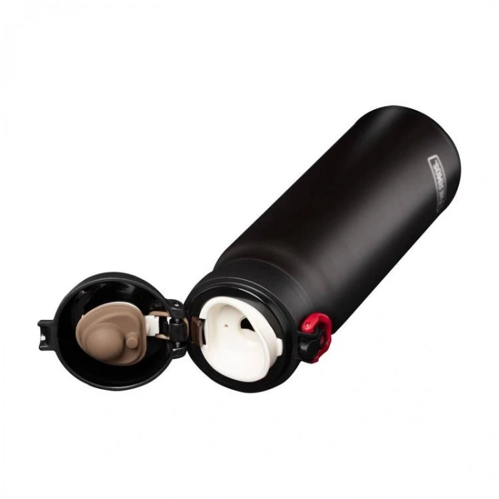 THERMOS JNL-600BKRD (199380-AK) ULTRALIGHT ÇELİK TERMOS/MUG PİPETSİZ 600ML - DEEP BLACK