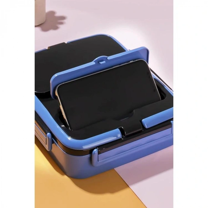 VAGONLİFE ÇELİK YEMEK KABI 3  HAZNELİ LUNCH BOX BL10164 1000 ML