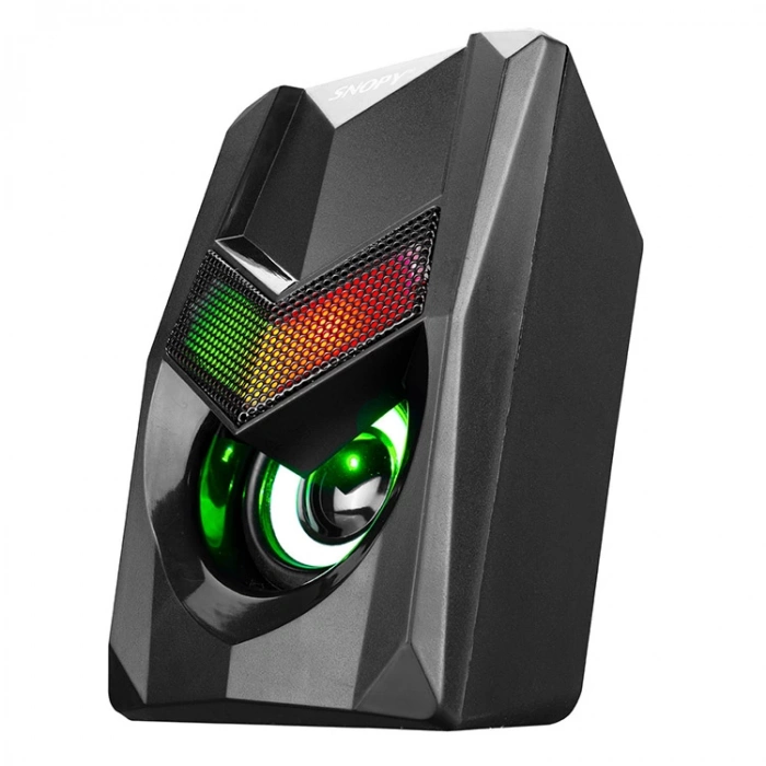 SNOPY SN-X25 2.0 MULTIMEDIA RGB IŞIKLI SPEAKER SİYAH