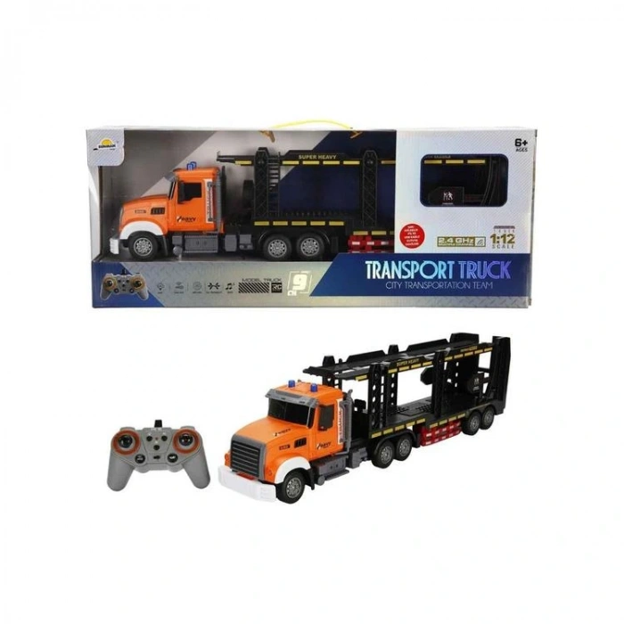 SUNMAN QH9006-2 TRANSPORT TRUCK SESLİ IŞIKLI KUMANDALI ARABA 1:12