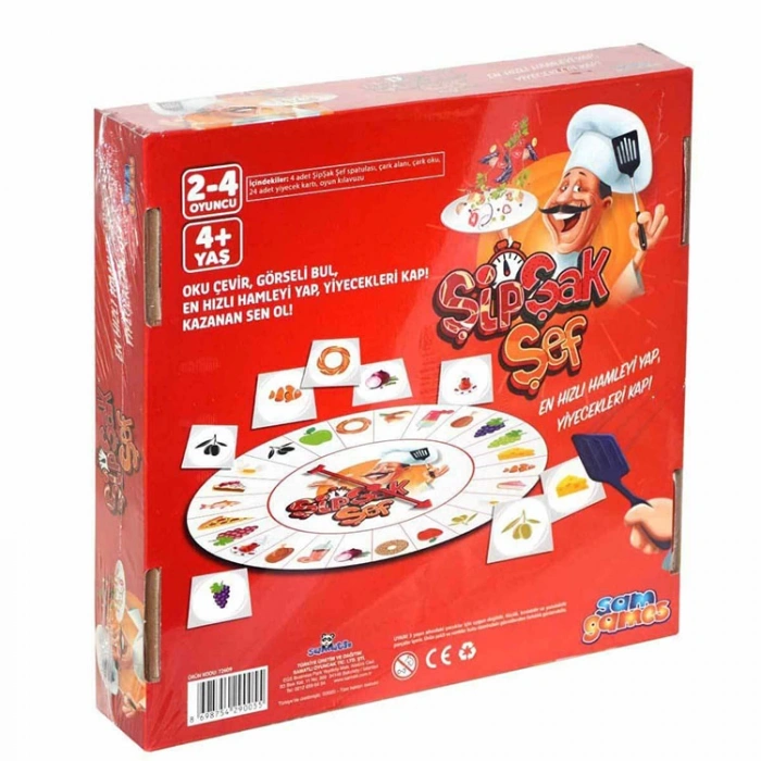 SAMATLI 72609 ŞİPŞAK ŞEF KUTU OYUNU