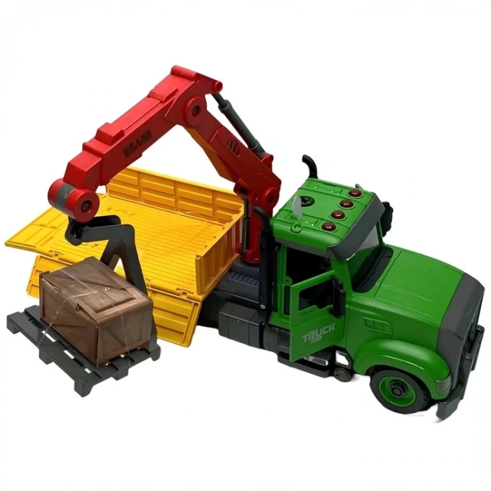 CANEM YW9073AB SÜRTMELİ SESLİ IŞIKLI ÇİFTLİK KAMYONU 3+