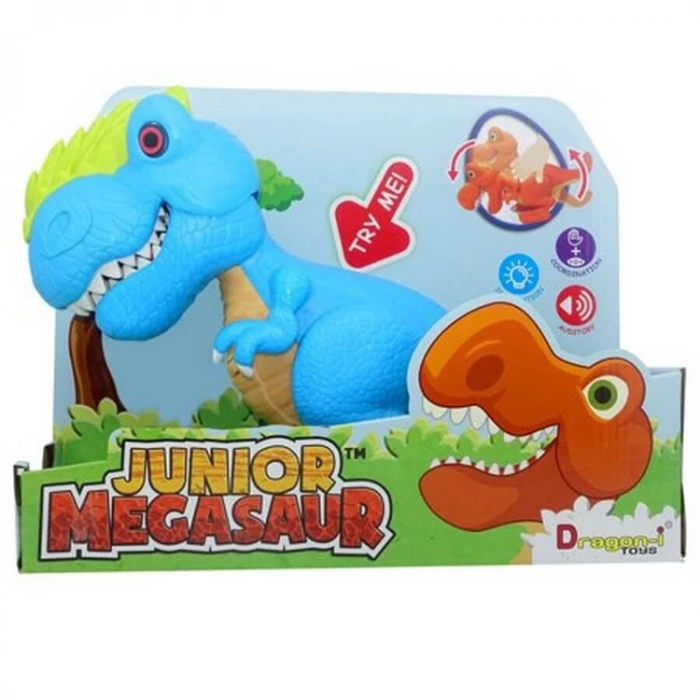 DRAGON TOYS 80079 JUNIOR MEGASAUR DİNO SESLİ VE IŞIKLI