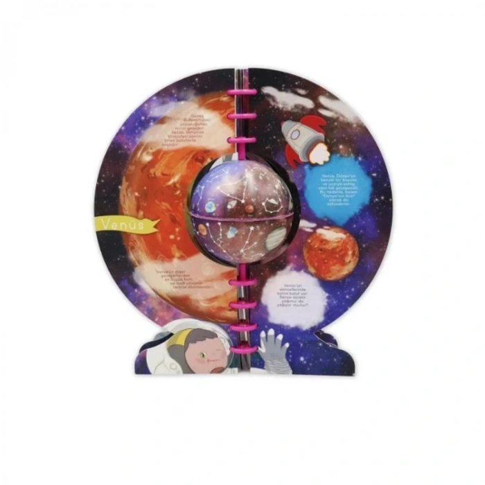 GÜRBÜZ 12011  11 CM KÜRELİ KİTAP -  GÜNEŞ SİSTEMİ