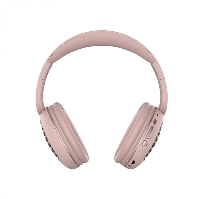 SNOPY SN-BT55 DIAMOND TF KART ÖZELLİKLİ PEMBE BLUETOOTH KULAKLIK