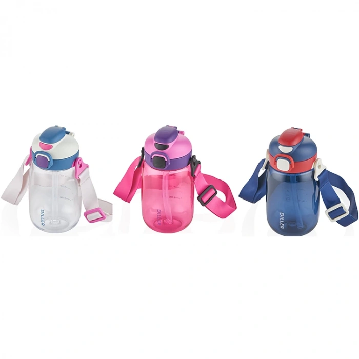 VAGONLİFE DILLER MATARA TRITAN PİPETLİ  D70 550 ML