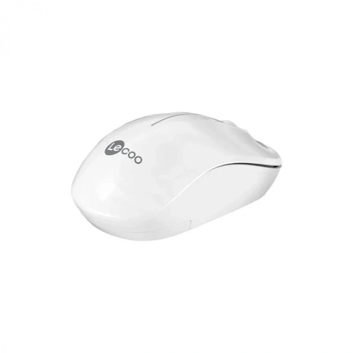 LENOVO LECOO WS206 1200 DPI 3 TUŞLU KABLOSUZ OPTİK MOUSE BEYAZ