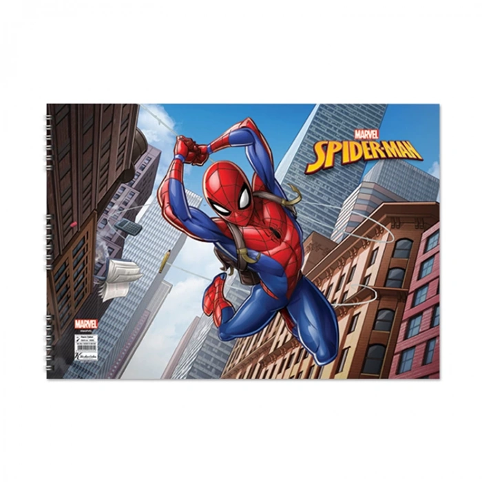 SPIDERMAN 37543 25X35 SPİRALLİ RESİM DEFTERİ 15YP.