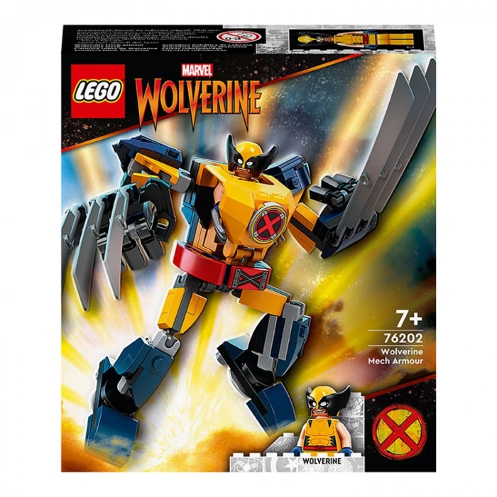 LEGO 76202 MARVEL WOLVERINE ROBOT ZIRHI 6378878