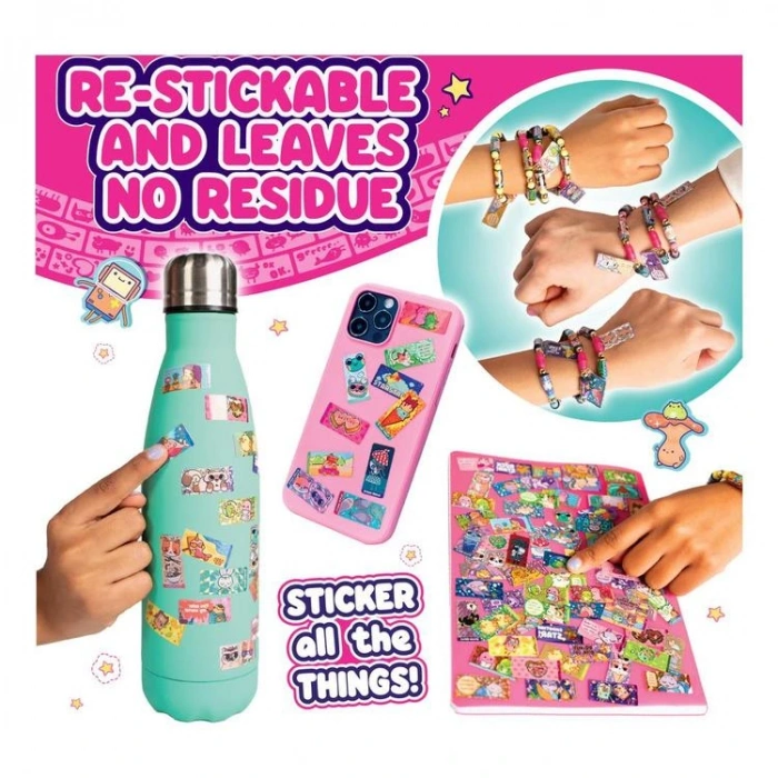 BAŞEL STICKI ROLLS SR100 70 STICKER HOBİ TAKI SETİ -TEKLİ