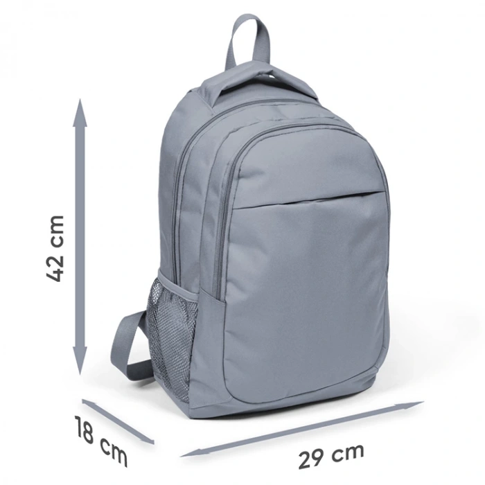 YAYGAN CORAL HIGH 24311 TEK RENK MOR USB + AUX SOKETLİ LAPTOP BÖLMELİ SIRT ÇANTASI