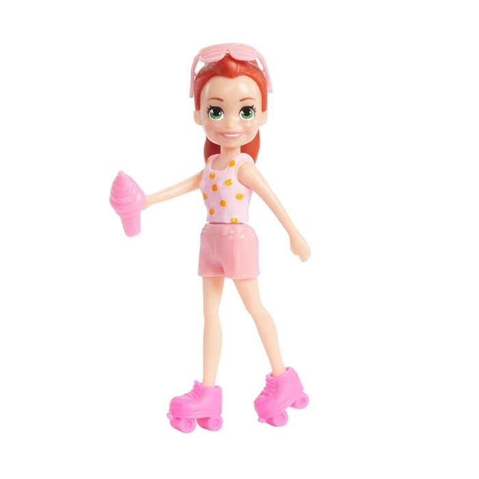 MATTEL GBF85-HDW51 POLLY POCKET SPOR YAPIYOR OYUN SETİ