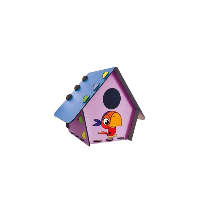 KUMTOYS KM5070 AHŞAP KUŞ EVİ