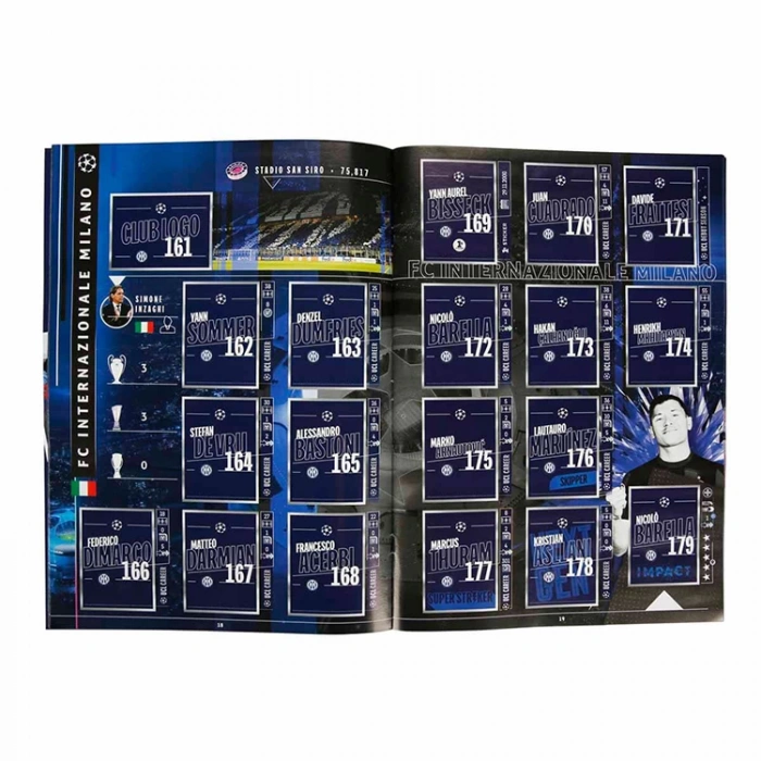 MYTHOS ŞAMPİYONLAR LİGİ 2023-2024 SEZONU RESMİ STICKER ALBÜMÜ