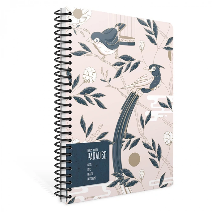 GIPTA PARADISE SPİRALLİ SERT KAPAK 17x24 120YP.ÇİZGİLİ DEFTER