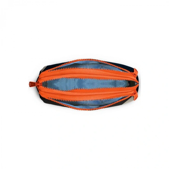 CORAL HIGH 11193 KIDS LACİVERT KOYU GRİ BEJ RENKLİ ÜÇ BÖLMELİ KALEM ÇANTASI