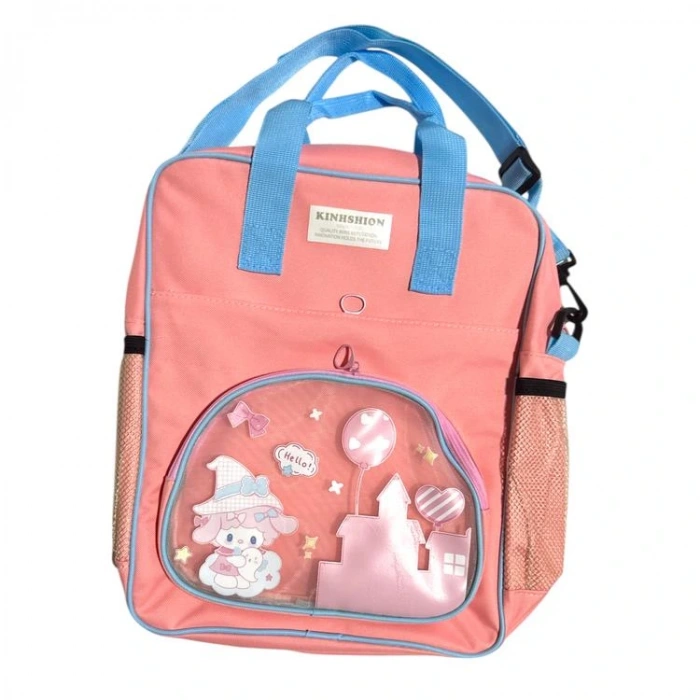 ODAK J448 KINHSHION KUROMİ& CANDY RABBIT 3 BÖLMELİ EL / KOL ÇANTASI 29 x 10 x 35 cm