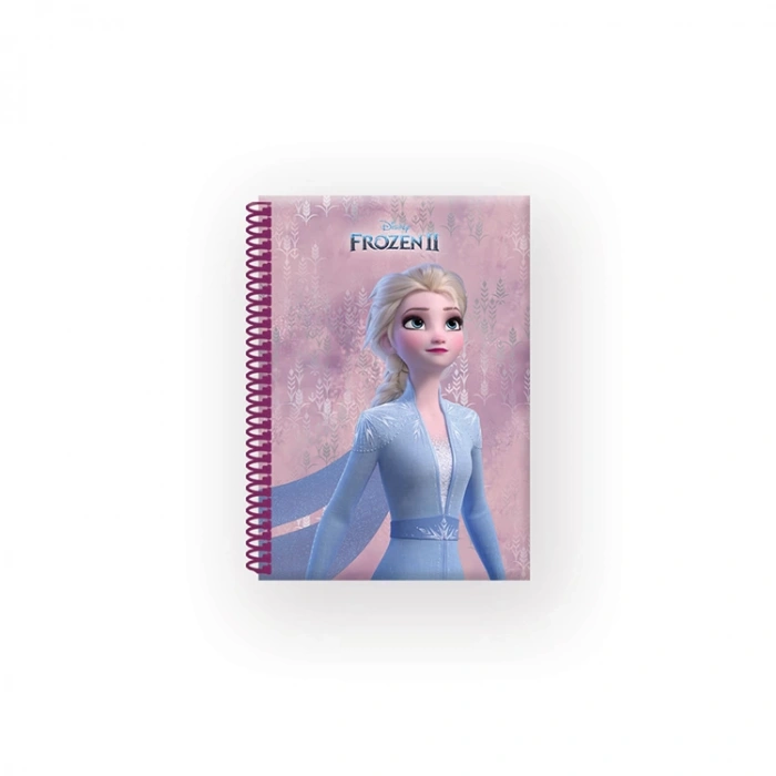 KESKİNCOLOR FROZEN II SPİRALLİ A6 80yp METALİZE BLOKNOT