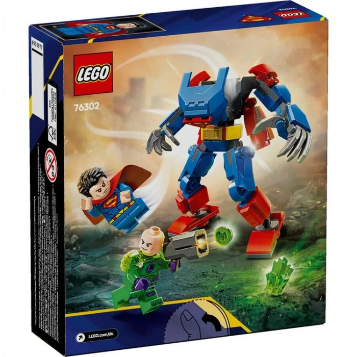 LEGO 76302 DC SUPERMAN MECH VS. LEX LUTHOR 120 PARÇA 6+