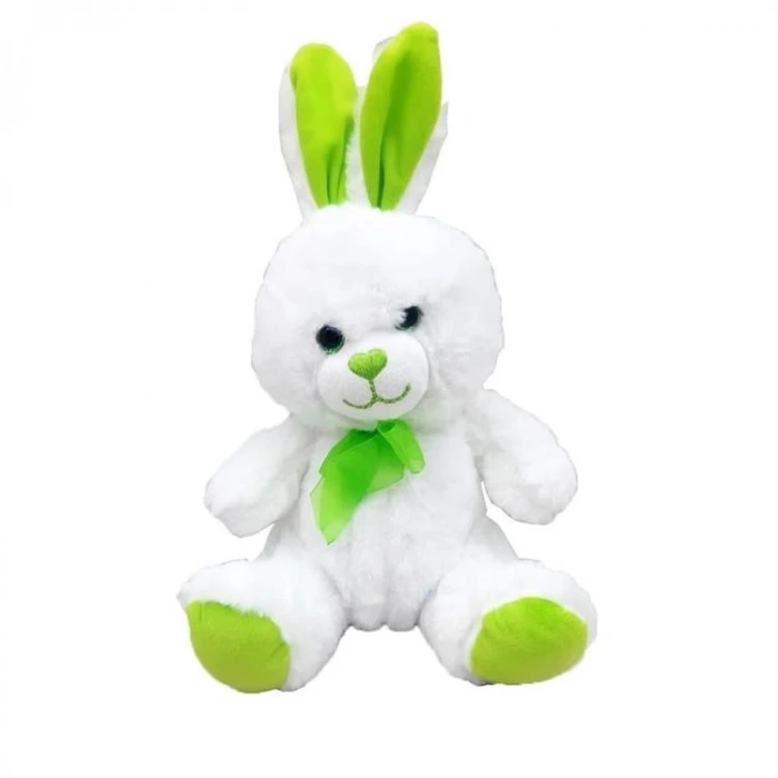 HALLEY PELUŞ PL63008 OTURAN TAVŞAN NEON RENKLİ 30 CM - TEKLİ