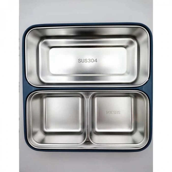 VAGONLİFE ÇELİK YEMEK KABI BÖLMELİ - LUNCH BOX  BL50350-3