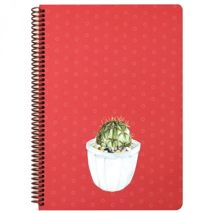 KESKİN 20X28 SAGUARE SERT KAPAK SPİRALLİ DEFTER 100 YP. KARELİ