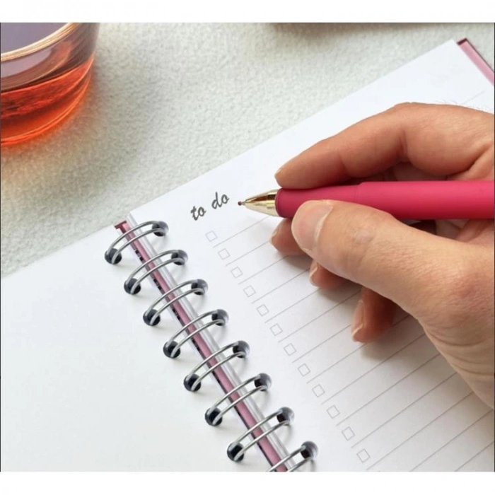 VICTORIAS JOURNALS 1284 17x23cm GİZLİ SPİRALLİ SERT KAPAK 100gr. AYRAÇLI PLANNER DEFTER