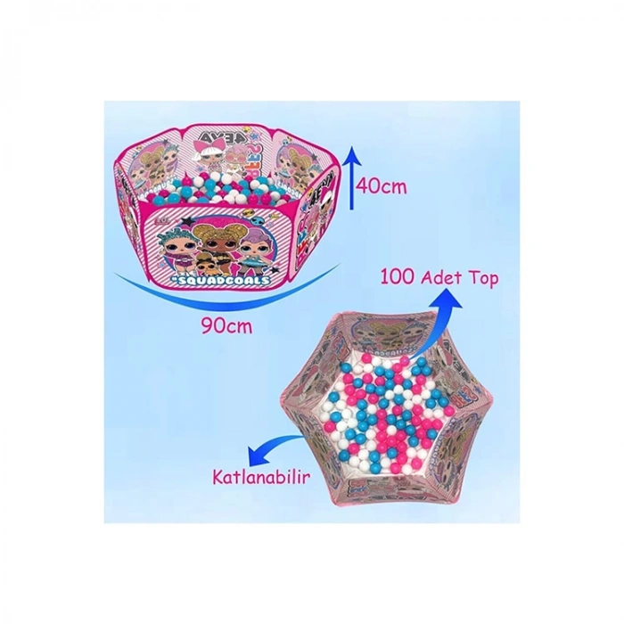 L.O.L KATLANABİLİR TOP HAVUZU