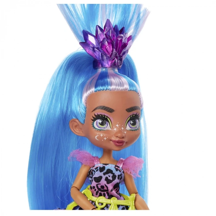 CAVE CLUB BEBEKLERİ MAVİ SAÇLI TELLA BEBEK VE HUNC OYUN SETİ MTL-GNL82/ GNL86