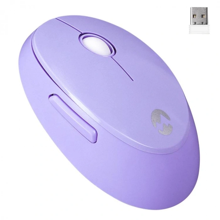 EVEREST KM-6282 ROUND RENKLİ TUŞLU Q MULTİMEDİA KLAVYE+ MOUSE SET MOR