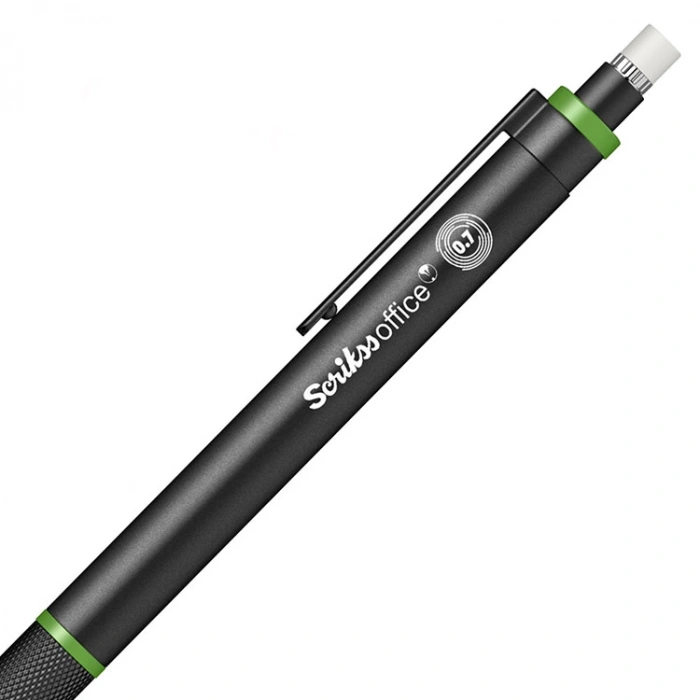 SCRIKSS TWIST VERSATİL KALEM 0.7 ŞEFFAF AMBALAJ YEŞİL