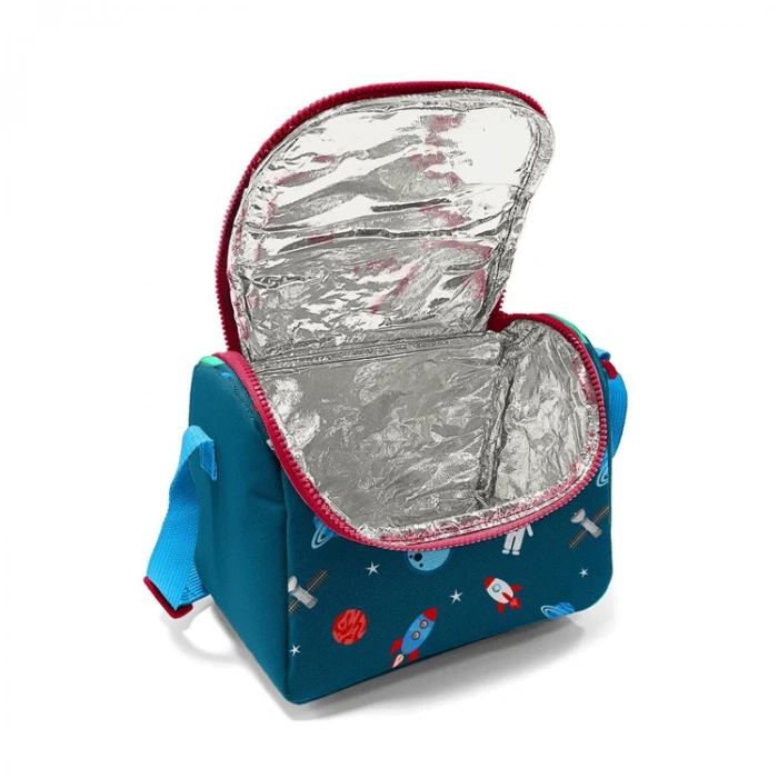 CORAL HIGH 11815 KIDS ÇİVİT KIRMIZI UZAY DESENLİ THERMO BESLENME ÇANTASI