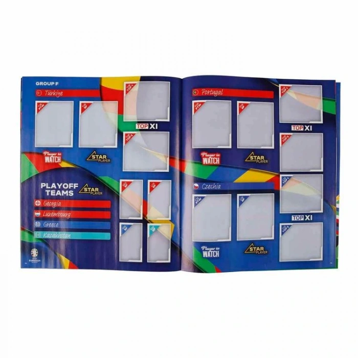 MYTHOS EURO 2024 ALMANYA  ÇIKARTMA ALBÜMÜ VE 3 PAKET STICKER