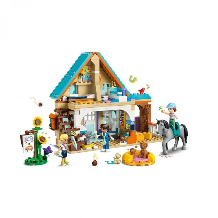 LEGO FRIENDS 42651 HORSE AND PET VET CLINIC 428 PARÇA 7+