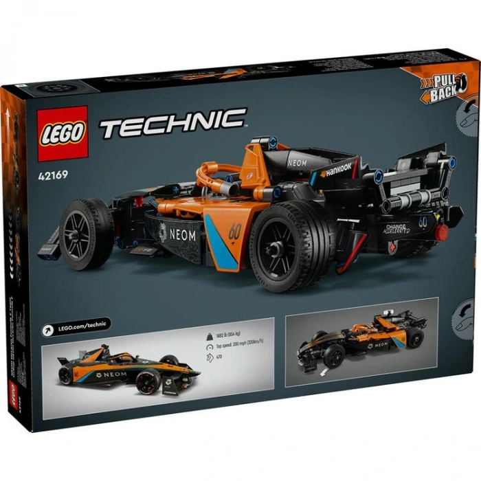 LEGO TECHNIC 42169 NEOM MCLAREN FORMULA E YA RIŞ ARABASI