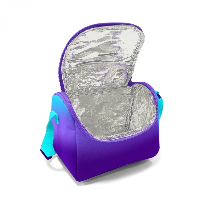 CORAL HIGH 11763 KIDS TURKUAZ MOR RENK GEÇİŞLİ THERMO BESLENME ÇANTASI