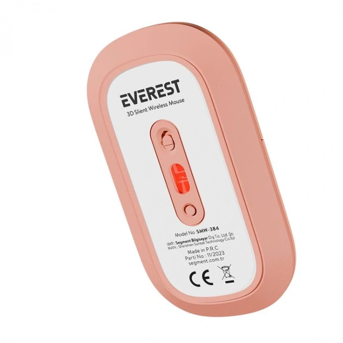 EVEREST SMW-384 USB PEMBE 2.4 GHZ KABLOSUZ MOUSE