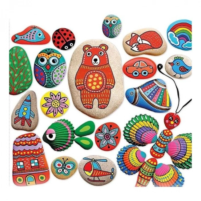 KUMTOYS KM5307 TAŞ BOYAMA