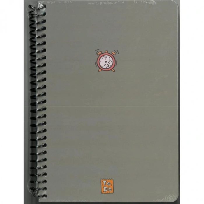 PAPİRÜS TO DO SERT KAPAK SPİRALLİ 16X23 120YP. ÇİZGİLİ DEFTER