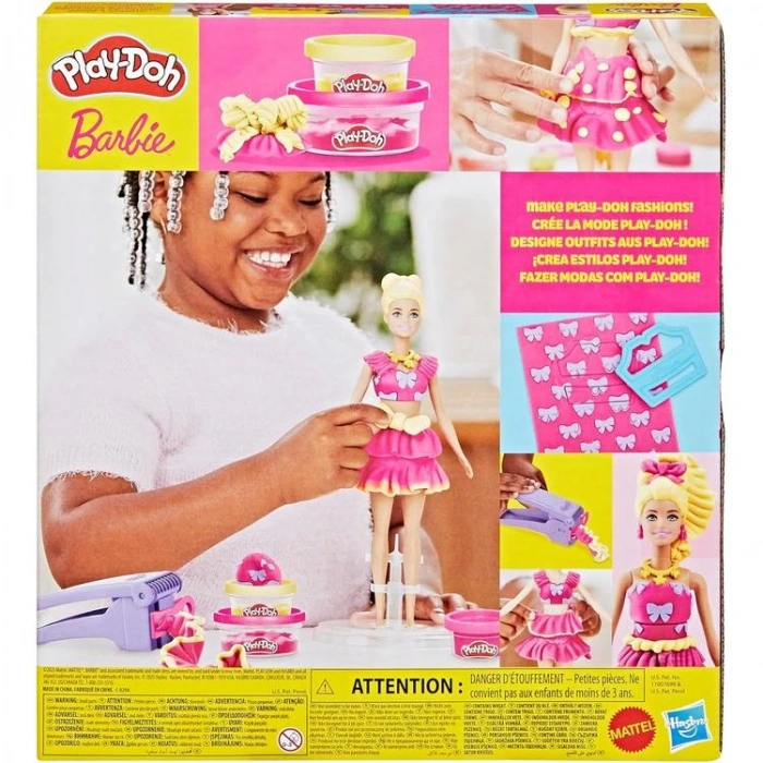 HASBRO PLAYDOH G1361/G1354A BARBIE RUFFLES AND BOWS OYUN SETİ 5+
