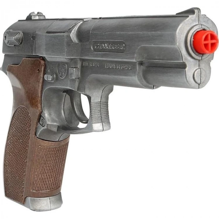 GONHER REF-45-1 8K OLD SILVER METAL POLİS SİLAH TABANCA