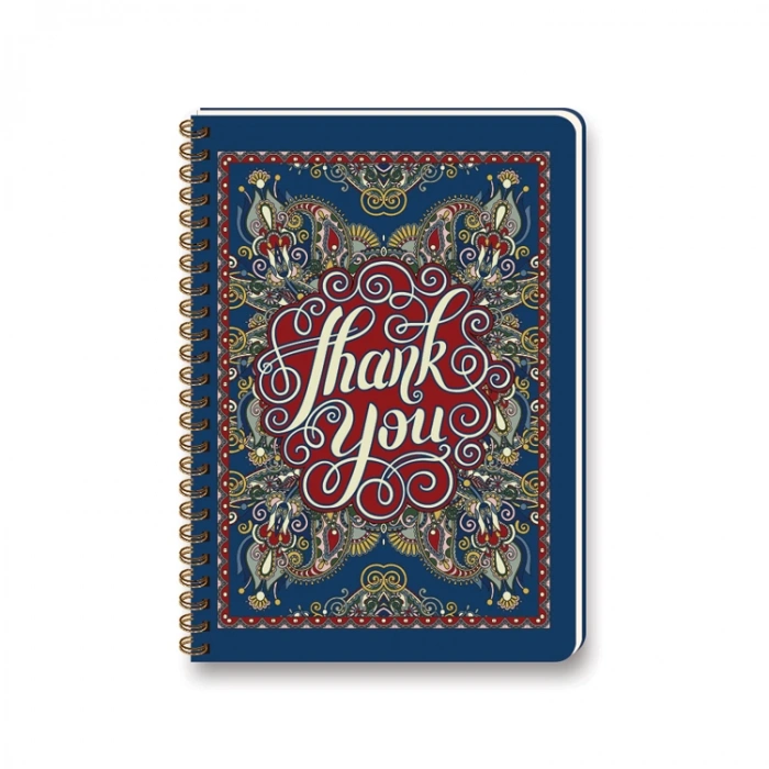 KESKİN 17X24 WALLART SPİRALLİ SERT KAPAK DEFTER 120 YP. ÇİZGİLİ