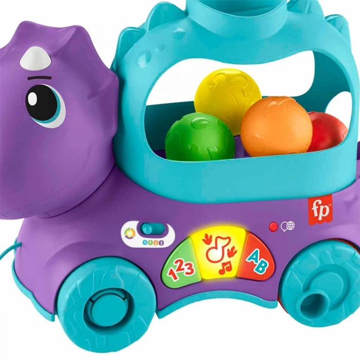 FISHER PRICE HNR55 SESLİ VE IŞIKLI EĞLENCELİ DİNOZOR