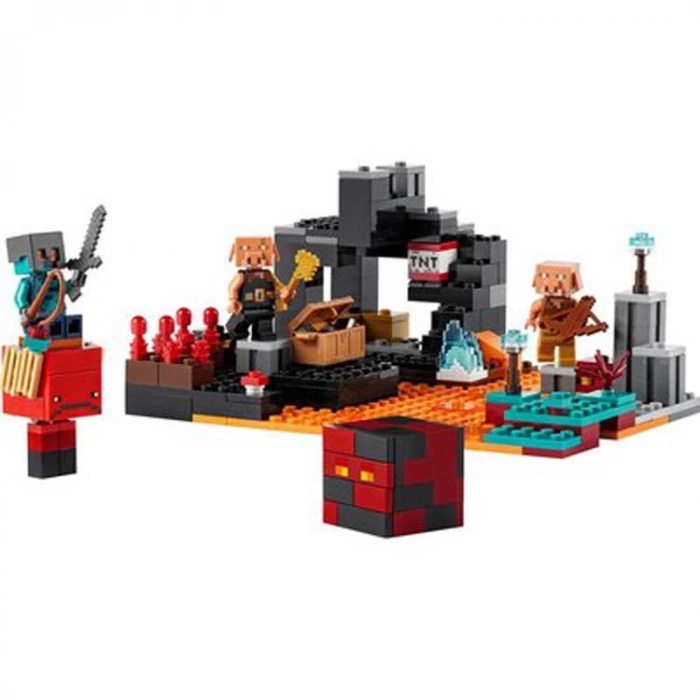 LEGO MINECRAFT 21185 THE NETHER BASTION 300 PARÇA